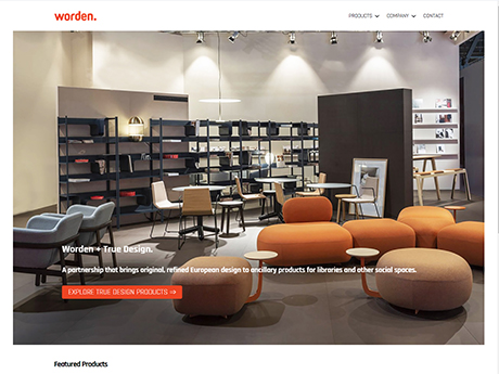 screenshot of wordencompany.com website